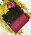 Tew Dola Silk Crush Work Saree Wholesale Clothing Distributors In India